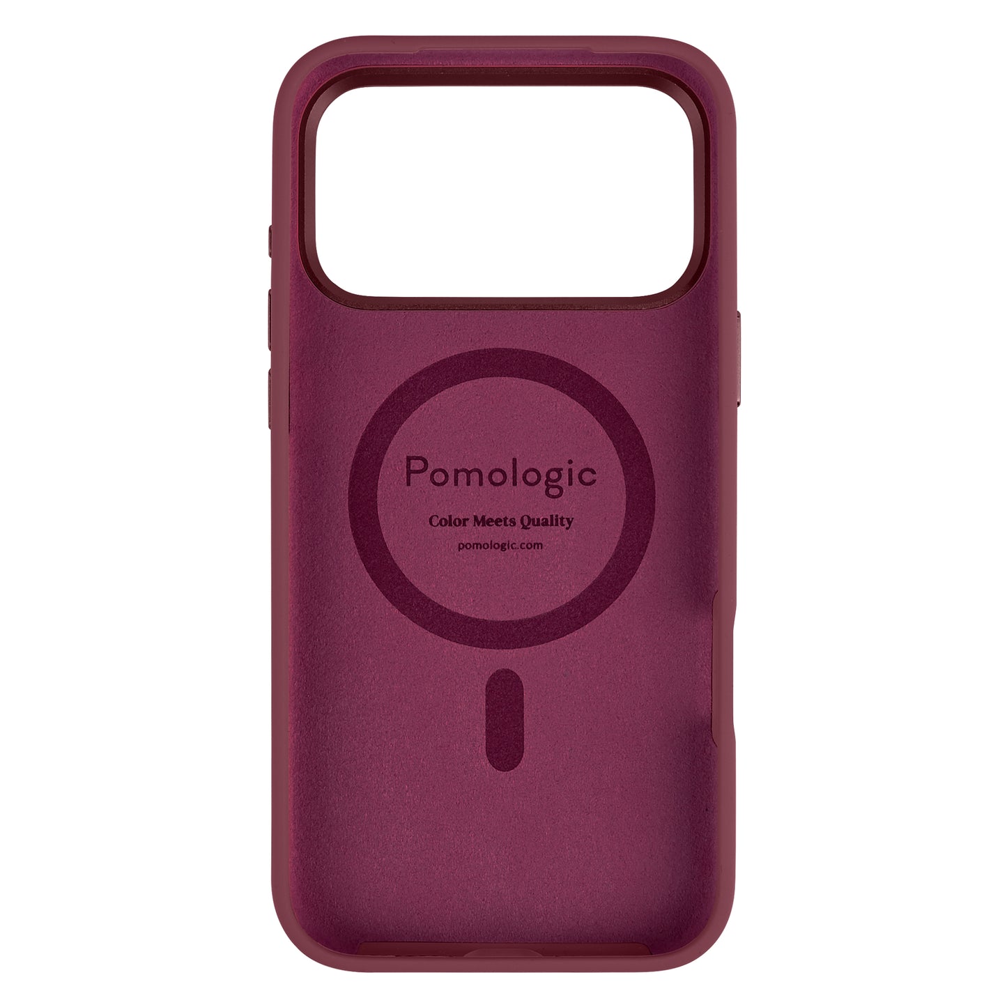 Pomologic CoverCase Fusion iPhone 17 Pro/18 Pro Burgundy Magsafe