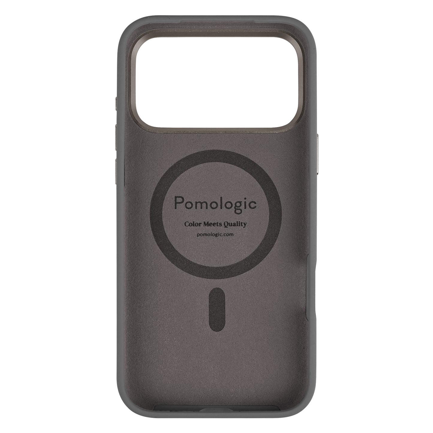 Pomologic CoverCase Fusion iPhone 17 Pro/18 Pro Max Grey Magsafe