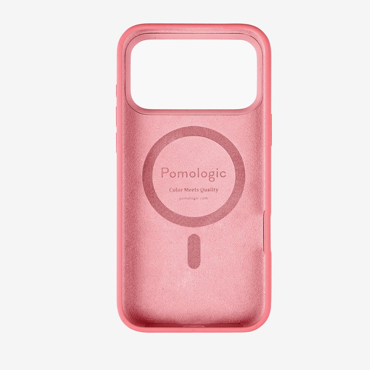 Pomologic CoverCase Silicone iPhone 17 Pro Max/18 Pro Max Pink Magsafe