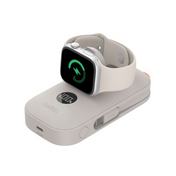 Belkin BoostCharge Pro Power Bank 10K with Apple Watch Charger - Sand
