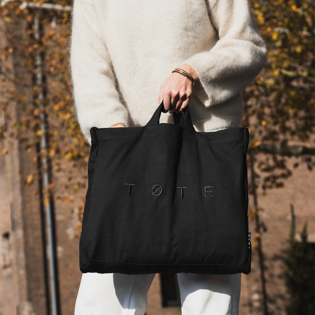 TØTE Bag Stitched - Black