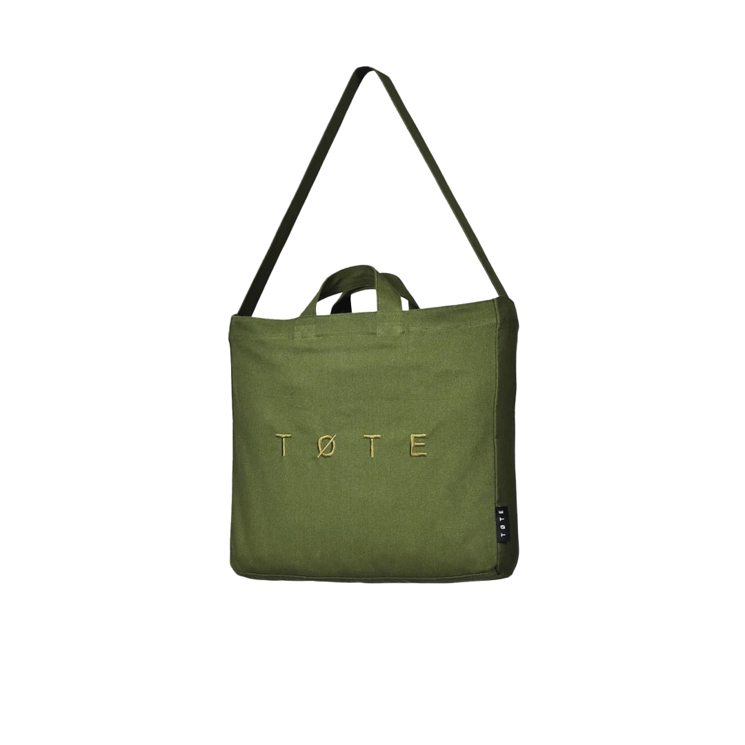TØTE Bag Stitched - Khaki Green