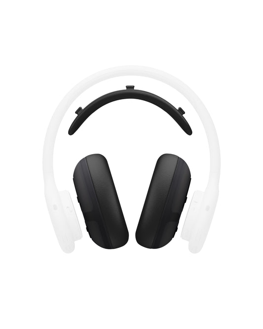 Beats 360 Cushion Kit - Black UltraPlush Cushions for Ear Cups and Headband