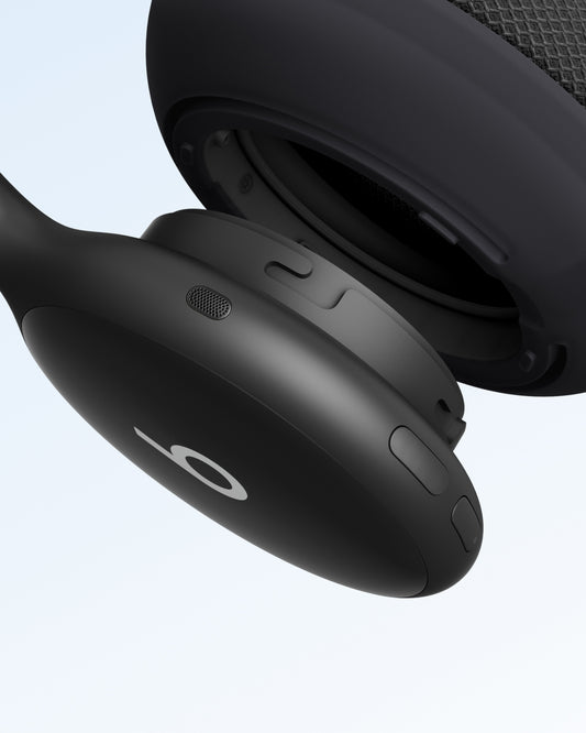 Beats 360 Over-Ear Headphones - Black with Black Performance Knit Cushions