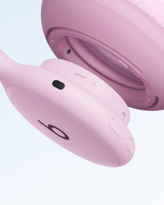 Beats 360 Over-Ear Headphones - Pink with Pink Performance Knit Cushions