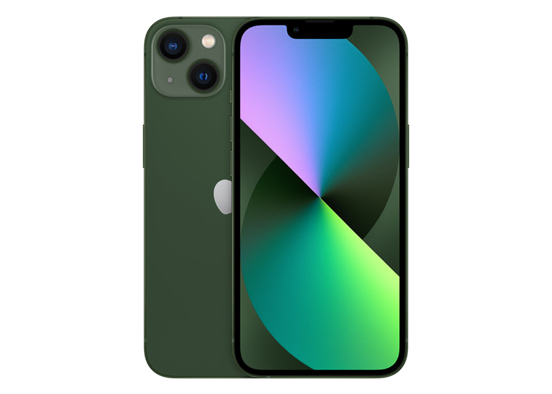 Begagnad: iPhone 13 128GB - Grön (B) (Nytt batteri)