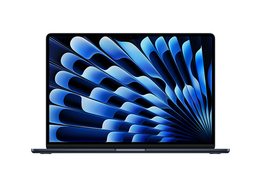 Begagnad: MacBook Air (15" 2025, M4) - M4 10C/10G 16GB 256GB - Midnatt (A)
