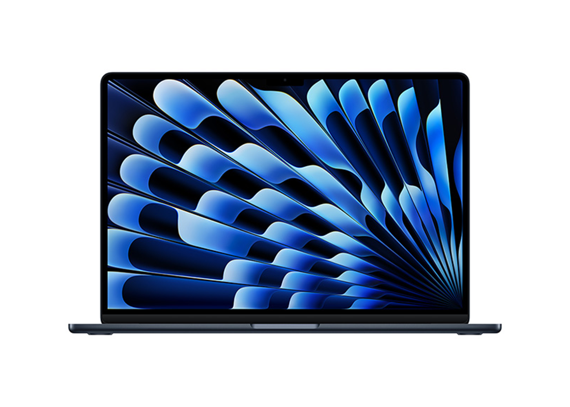 Begagnad: MacBook Air (15" 2025, M4, 16GB, 256GB) - Skick A Midnatt
