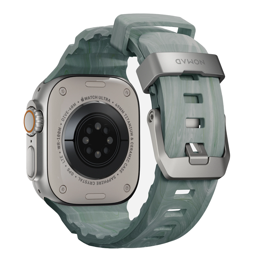 Ltd Ed. Nomad Rocky Point Band Natural Hardware 46/49mm - Sierra Stone