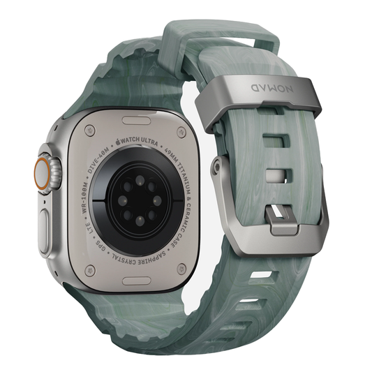 Ltd Ed. Nomad Rocky Point Band Natural Hardware 46/49mm - Sierra Stone