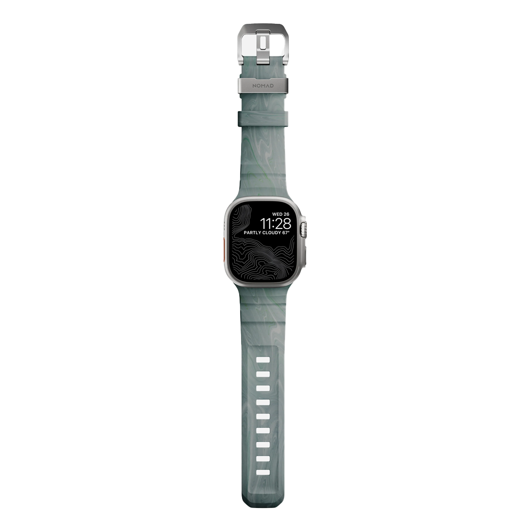 Ltd Ed. Nomad Rocky Point Band Natural Hardware 46/49mm - Sierra Stone
