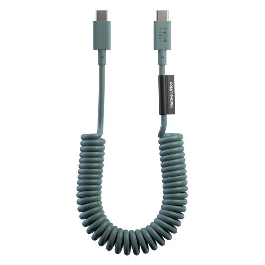 Native Union Pop USB-C Cable 1,2m 60W - Slate Green