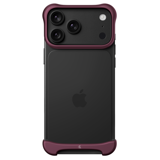 Arc Pulse for iPhone 18 Pro - Aluminum Matte Dark Red