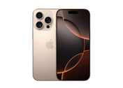 Begagnad: iPhone 16 Pro 256GB - Sandfärgat Titan (A)