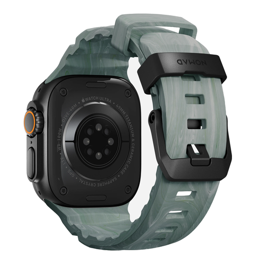 Ltd Ed. Nomad Rocky Point Band Black Hardware 46/49mm - Sierra Stone
