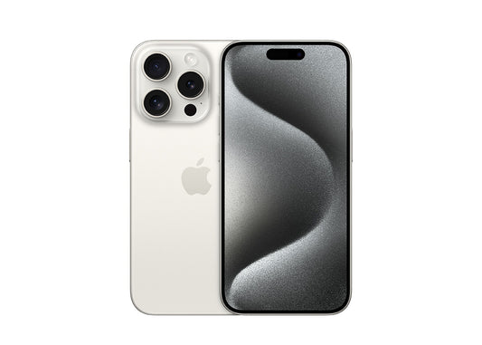 Begagnad: iPhone 15 Pro 128GB - Vit Titan