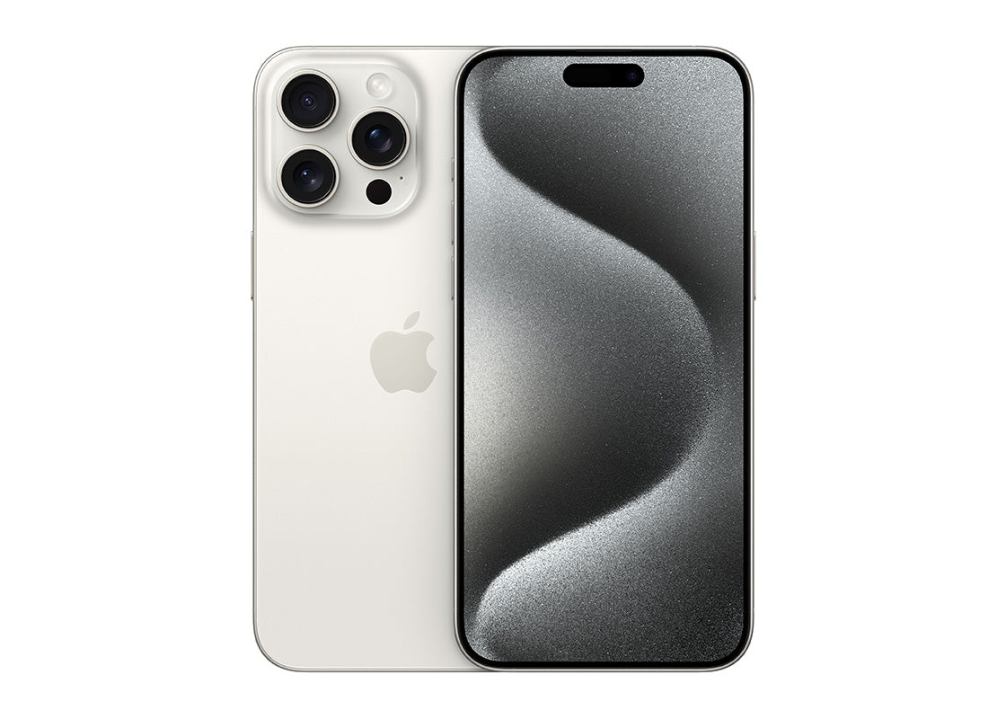 Begagnad: iPhone 15 Pro Max 512GB - Vitt titan (A)