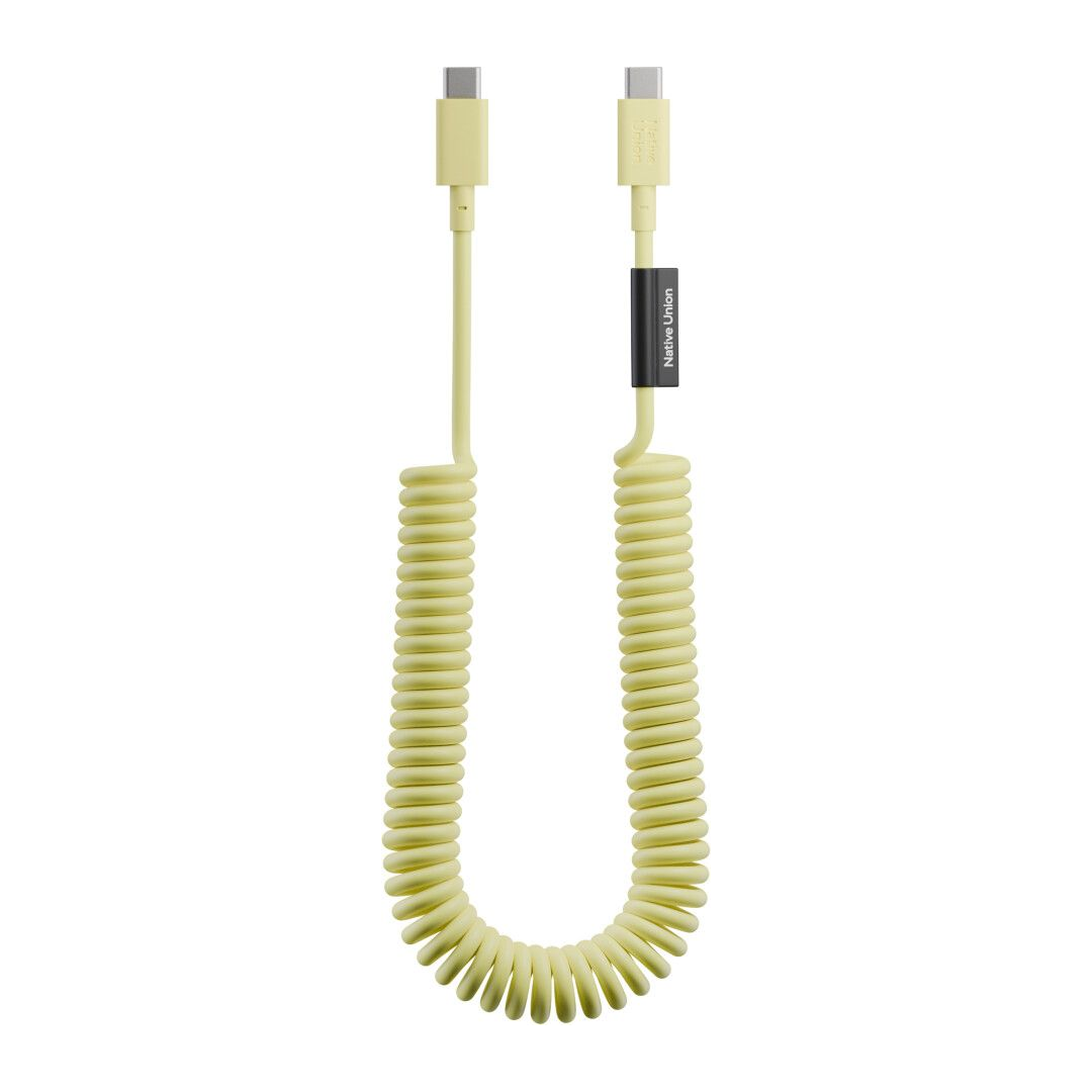 Native Union Pop USB-C Cable 2,4m 60W - Lemon